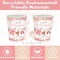 140Pcs Baby Shower Decorations for Girls,Pink Girl Baby Shower Gender Reveal Birthday Decorations Party Tableware Set Paper Plates Cups Napkins Plastic Forks Knives Spoon for 20 Guests
